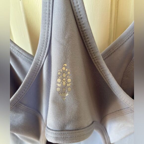 NWT Free People Let’s Bounce Onesie Jumpsuit Slate Blue Dusted Cerulean - Picture 6 of 6